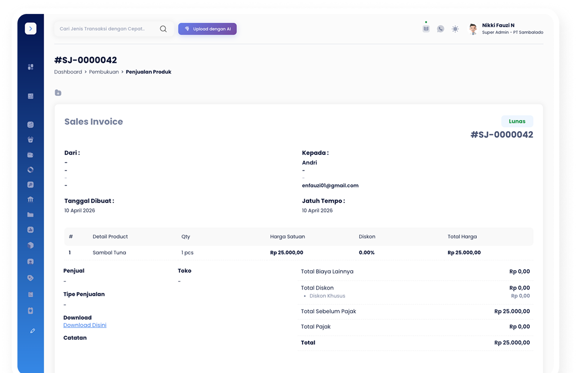 Modern Invoice