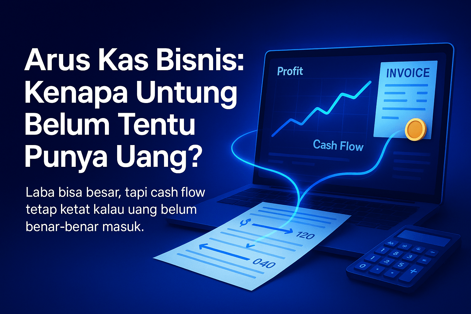 Arus Kas Bisnis: Kenapa Untung Belum Tentu Punya Uang?