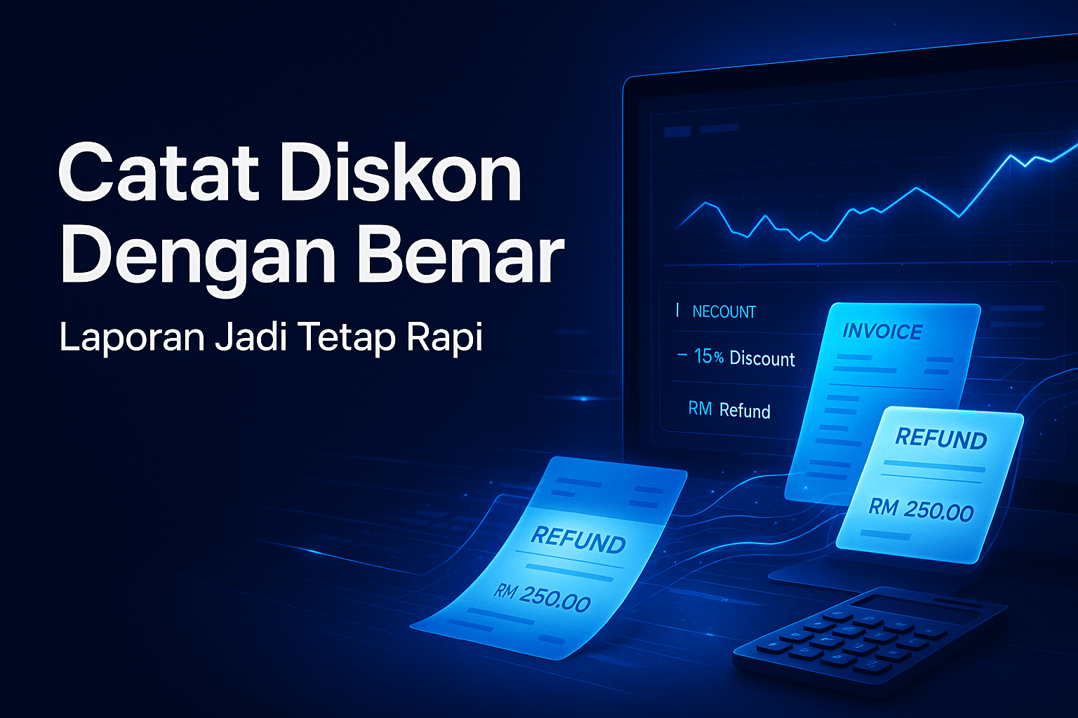 Cara Catat Diskon Refund UMKM agar Laporan Tetap Rapi