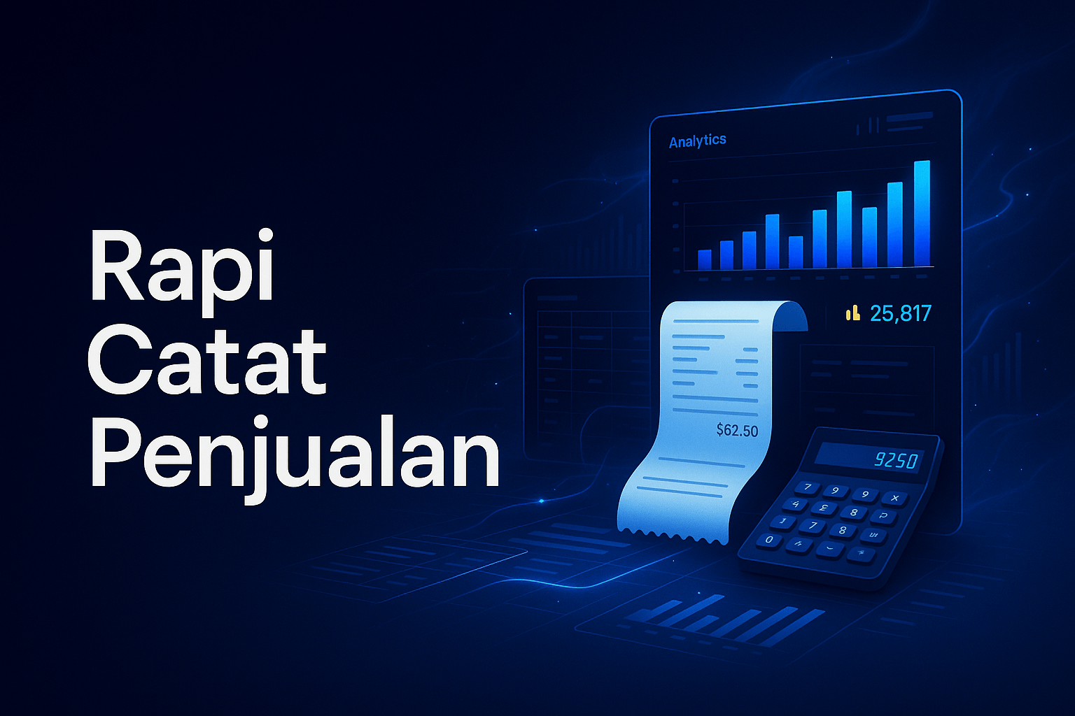 Cara Pencatatan Penjualan Harian UMKM Biar Tidak Bocor