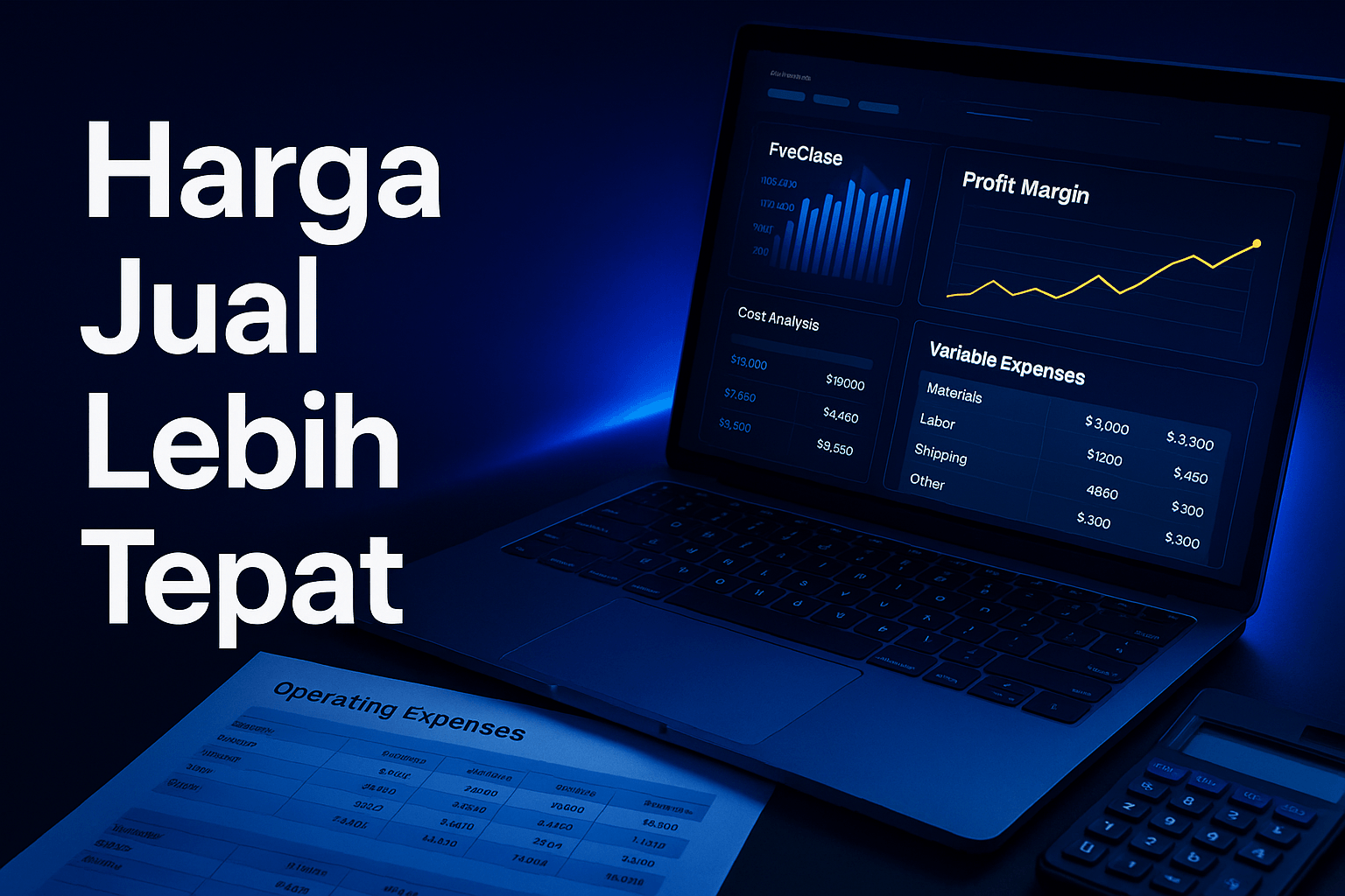 Cara Catat Biaya Variabel UMKM Biar Harga Jual Tidak Salah